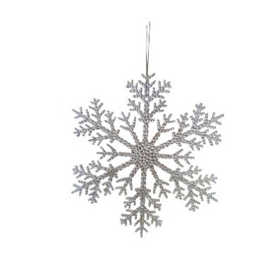 Copo de nieve navideño