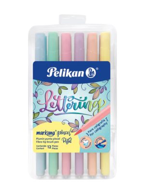 Plumones Markana pincel Pastel x12und