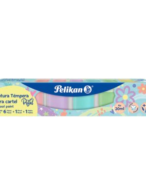 Tempera Pelikan Pastel 20ml x6und