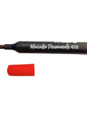 Marcador permanente Pelikan 420° Rojo xund