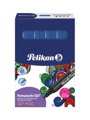 Marcador permanente Pelikan 420° Azul xund