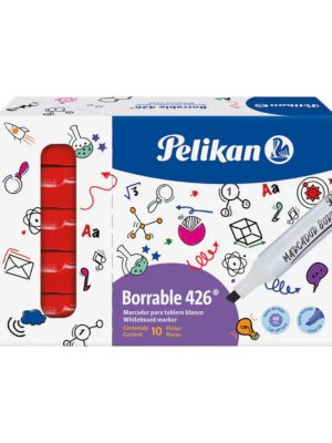 Marcador borrable Pelikan 426° Rojo xund