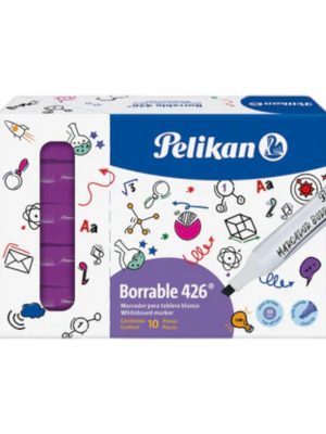 Marcador borrable Pelikan 426° Violeta xund