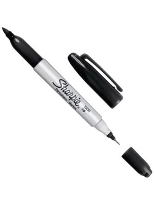 Marcador Berol Sharpie doble punta permanente  x unidad
