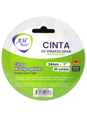 Cinta de enmascarar AH royal 24mm-1” de 20Yardas