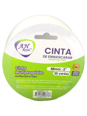 Cinta de enmascarar AH royal 48mm-2” x20Yardas