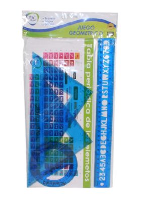 Juego geométrico AH royal con tabla periódica