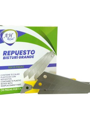 Repuesto bisturí grande Ah Royal x10und
