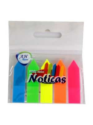 Papel para notas AH royal banderitas plásticas