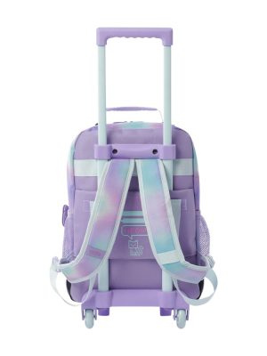 Maleta para Niña con ruedas Andy Cat Mediano Morado 5QF