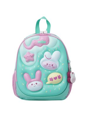 Morral para Niña Bunny Pump Pequeño Verde 3LV