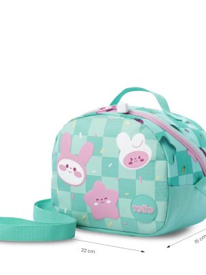 Lonchera Térmica para Niña Bunny Pump Mediano Verde 3LV