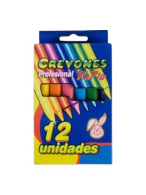 Crayones Profesional Rappi x12Unidades