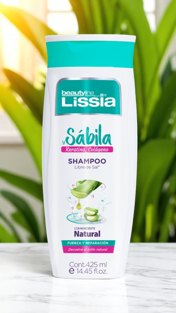 Shampoo Sábila, Keratina y Colágeno - Imagen 2